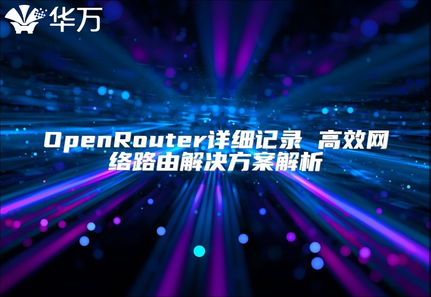 OpenRouter详细记录 高效网络路由解决方案解析