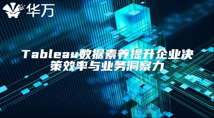 Tableau数据素养提升企业决策效率与业务洞察力