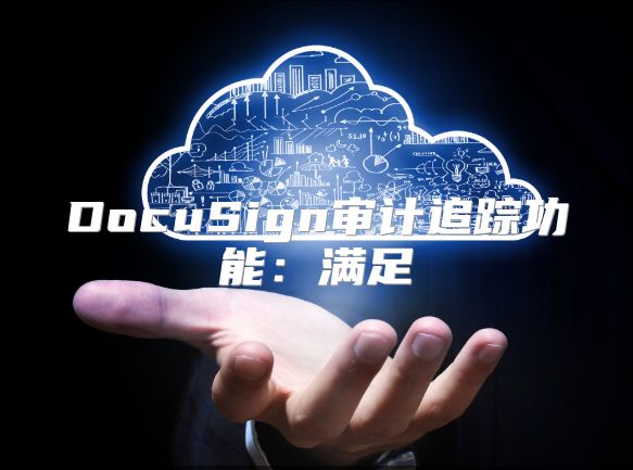 DocuSign审计追踪功能：满足