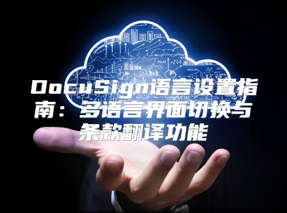 DocuSign语言设置指南：多语言界面切换与条款翻译功能