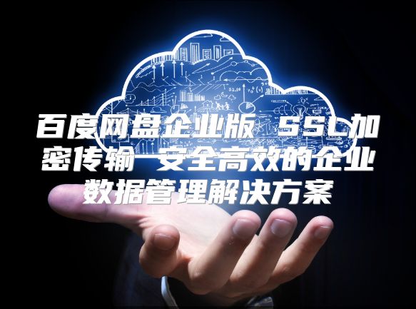 百度网盘企业版 SSL加密传输 安全高效的企业数据管理解决方案