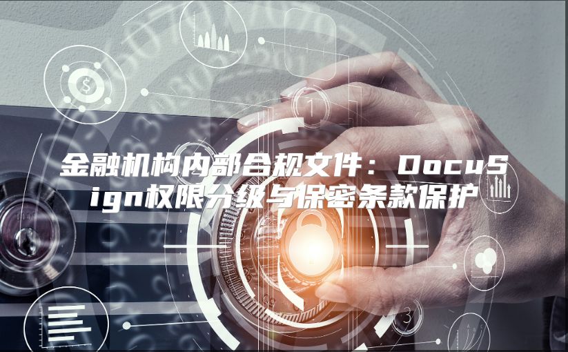 金融机构内部合规文件：DocuSign权限分级与保密条款?；? class=