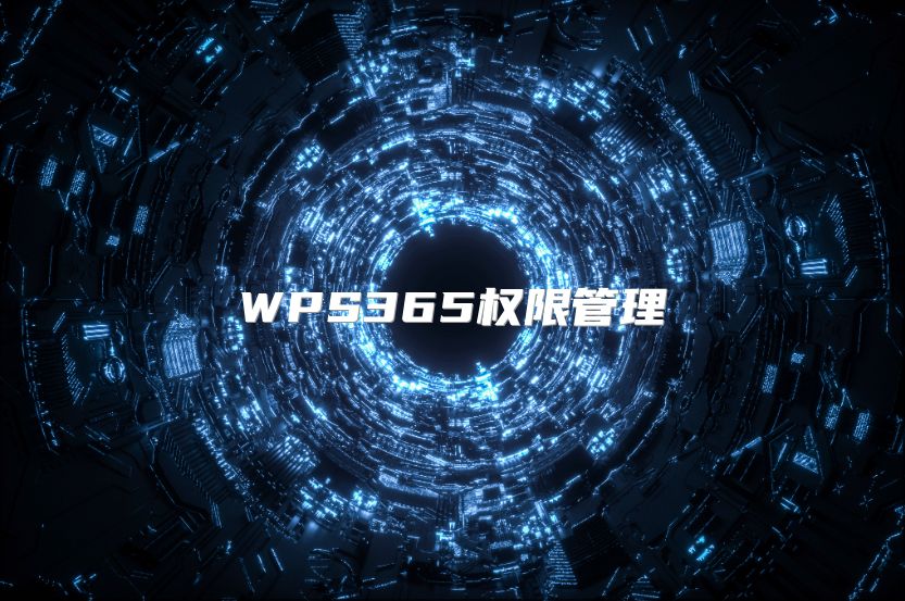 WPS365权限管理