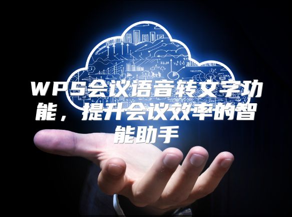 WPS会议语音转文字功能，提升会议效率的智能助手