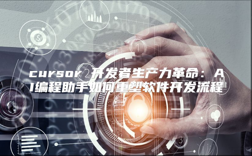 cursor 开发者生产力革命：AI编程助手如何重塑软件开发流程