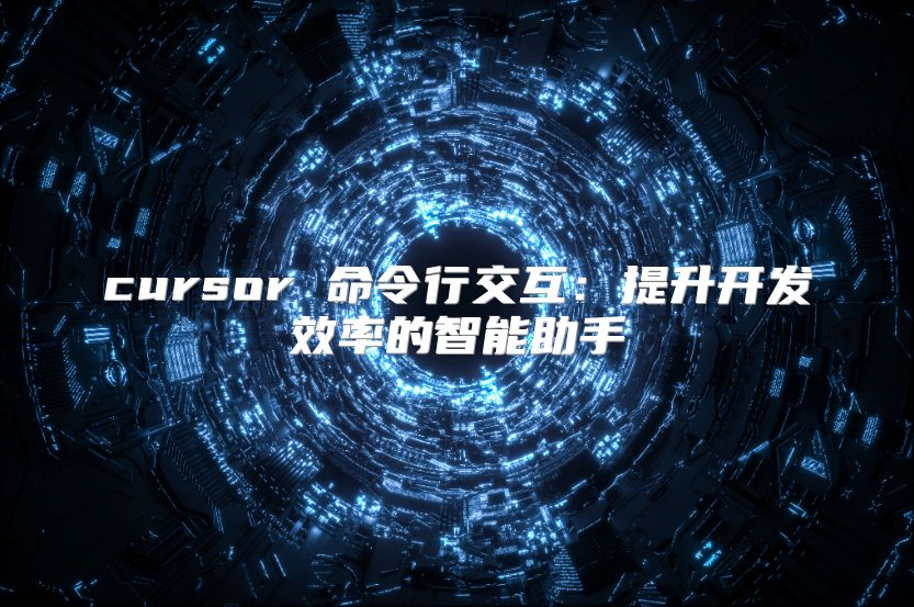 cursor 命令行交互：提升开发效率的智能助手