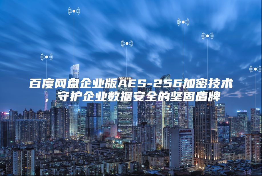 百度网盘企业版AES-256加密技术，守护企业数据安全的坚固盾牌