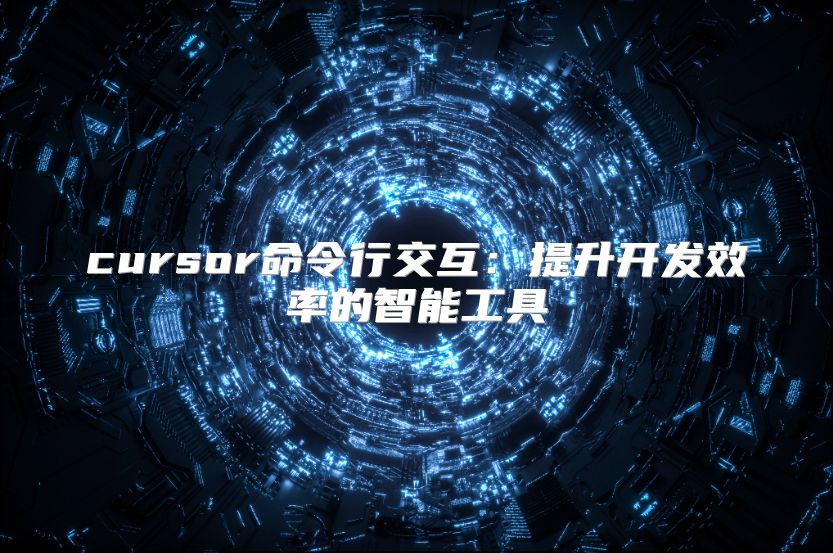 cursor命令行交互：提升开发效率的智能工具