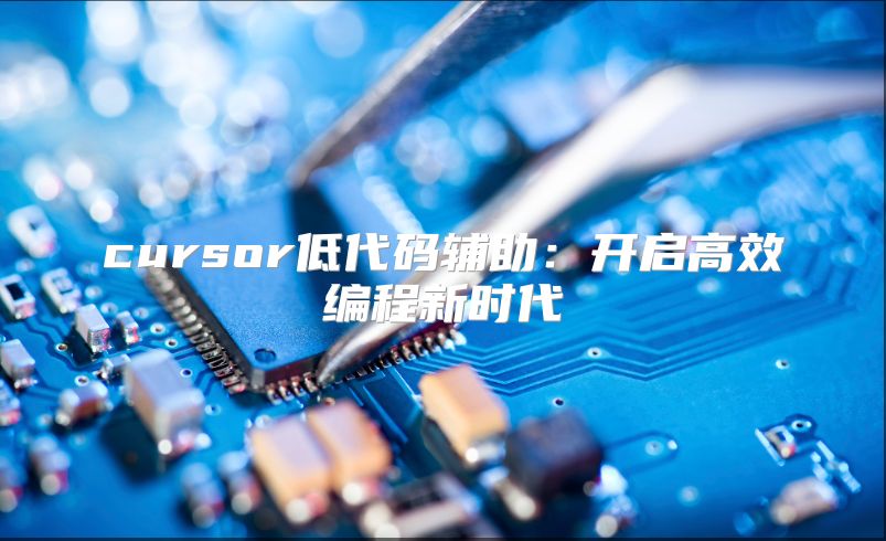 cursor低代码辅助：开启高效编程新时代